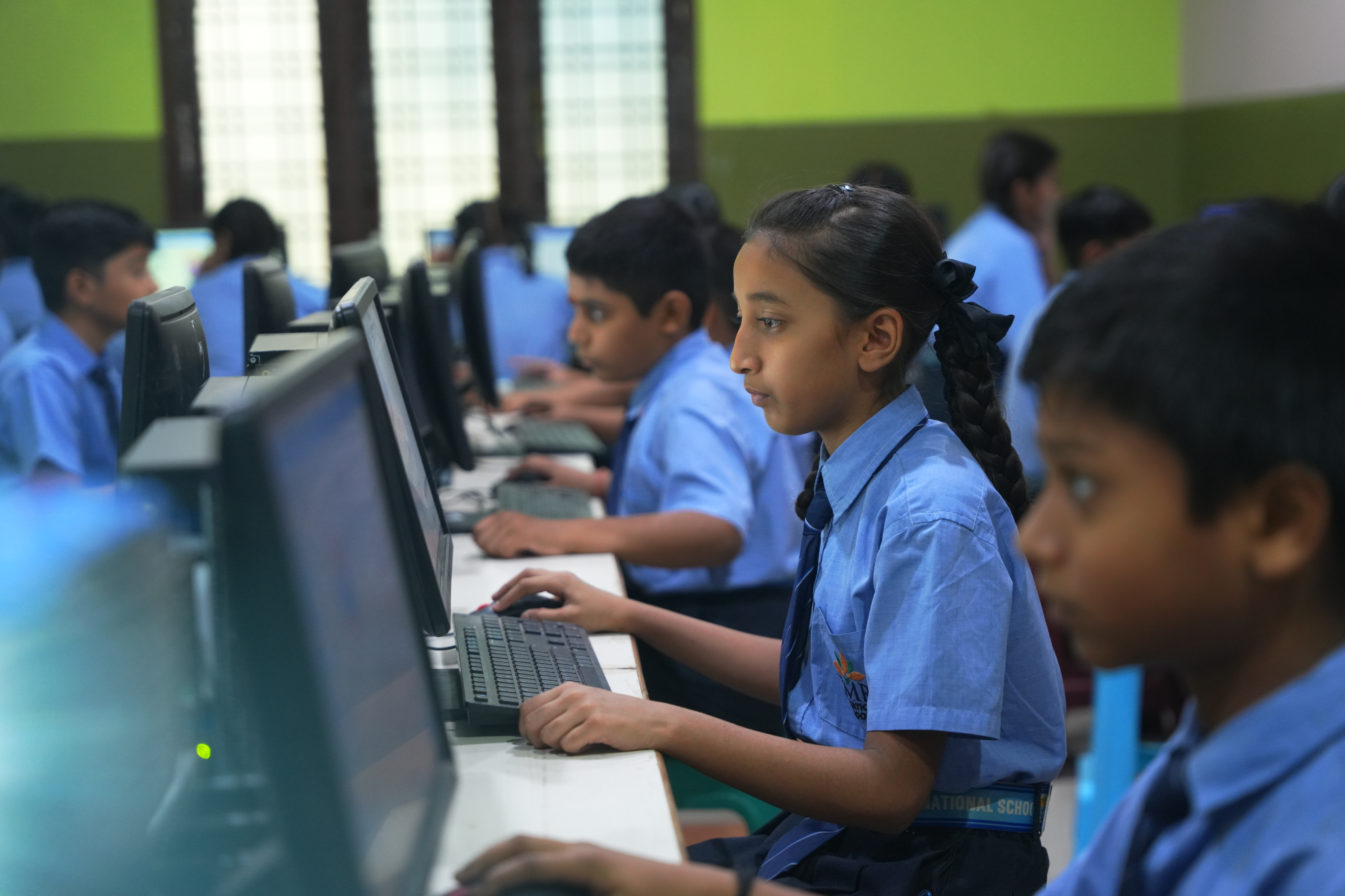 Students at Computers